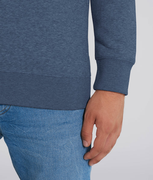 BOUTIQUE DE BIENS DIVERS unisex sweat heather blue nonp