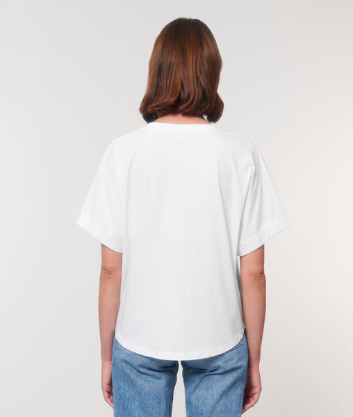BOUTIQUE DE BIENS DIVERS wide t-shirt white nonp