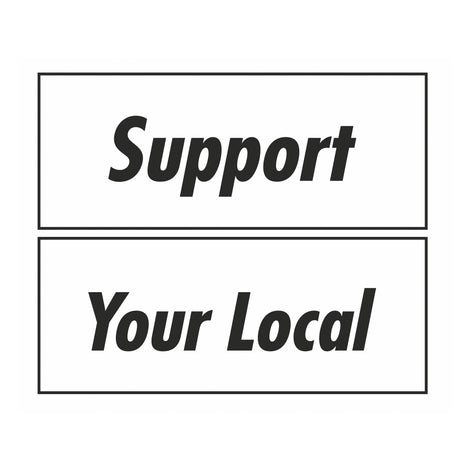 SUPPORT YOUR LOCAL