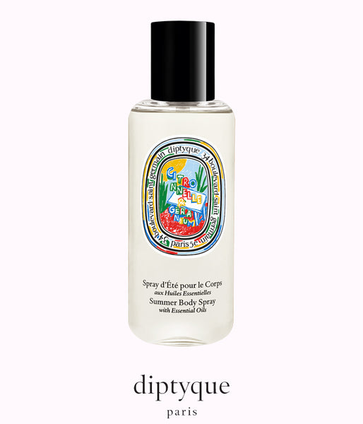 DIPTYQUE lemongrass and geranium summer 2024 body spray 100ml