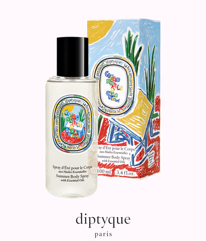 DIPTYQUE lemongrass and geranium summer 2024 body spray 100ml