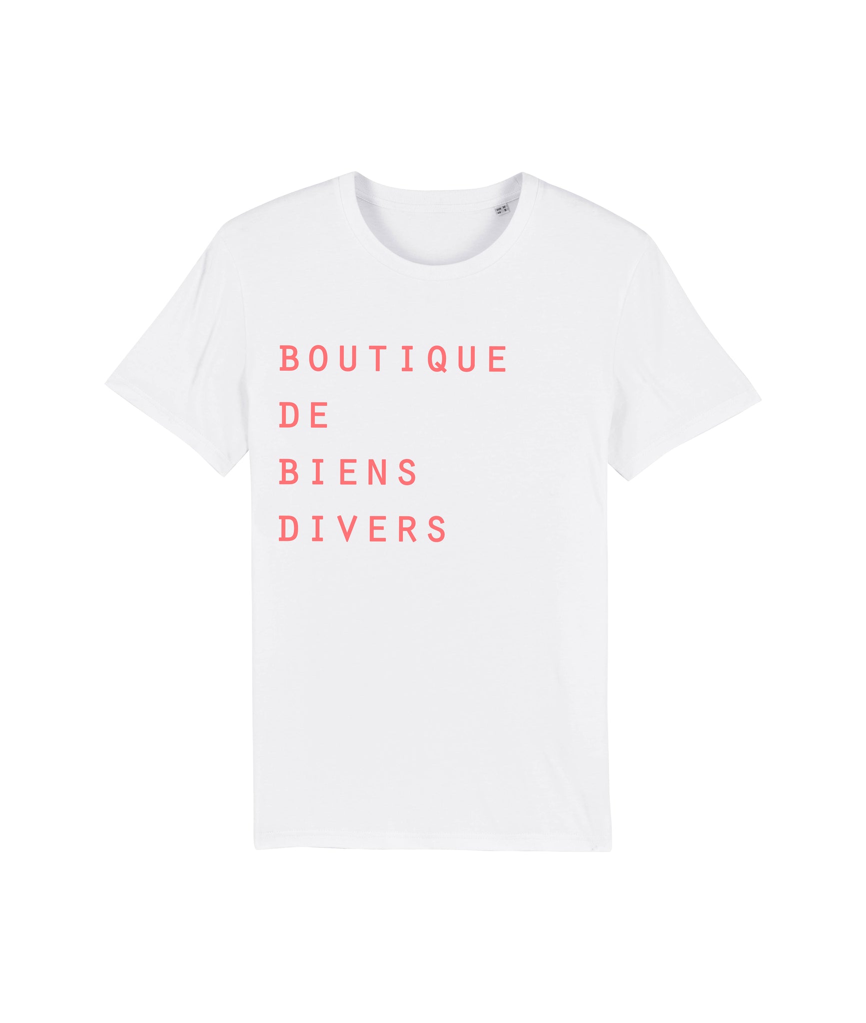 BOUTIQUE DE BIENS DIVERS t-shirt white neon