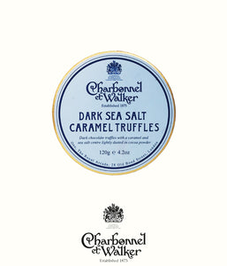 Charbonnel et Walker dark sea salt caramel truffles 120gr