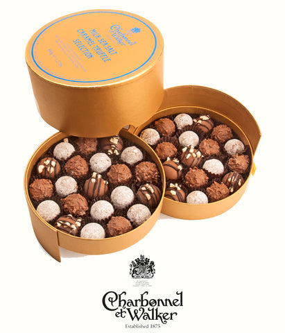 Charbonnel et Walker gold milk sea salt caramel truffle selection 580gr *huge box